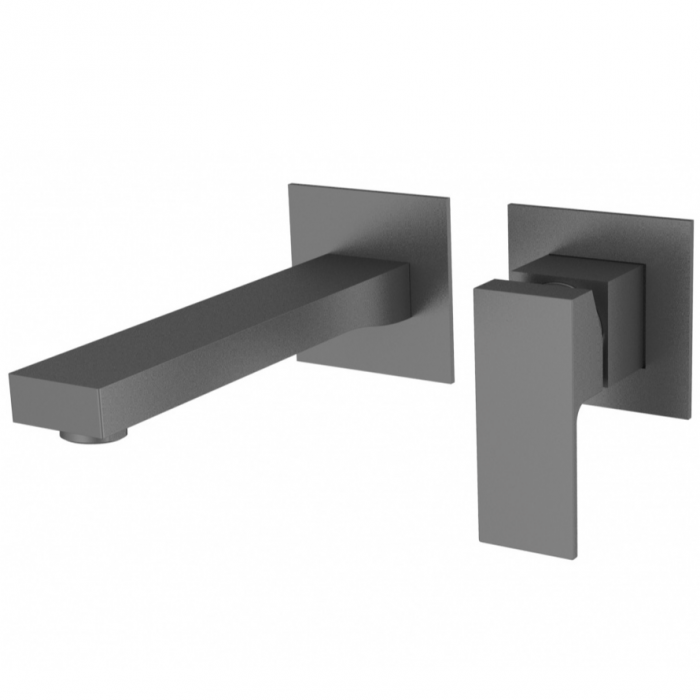 фото Смеситель для раковины настенный ViEiR V393513-G Графит