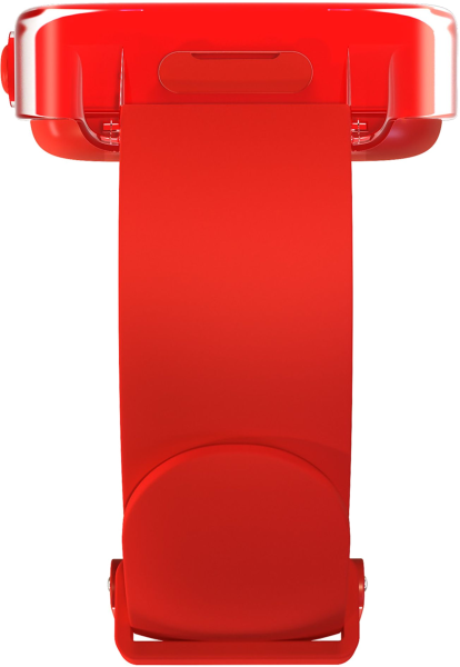 Смарт-часы ELARI Kidphone Fresh, 1.3", красный / красный - фото №2