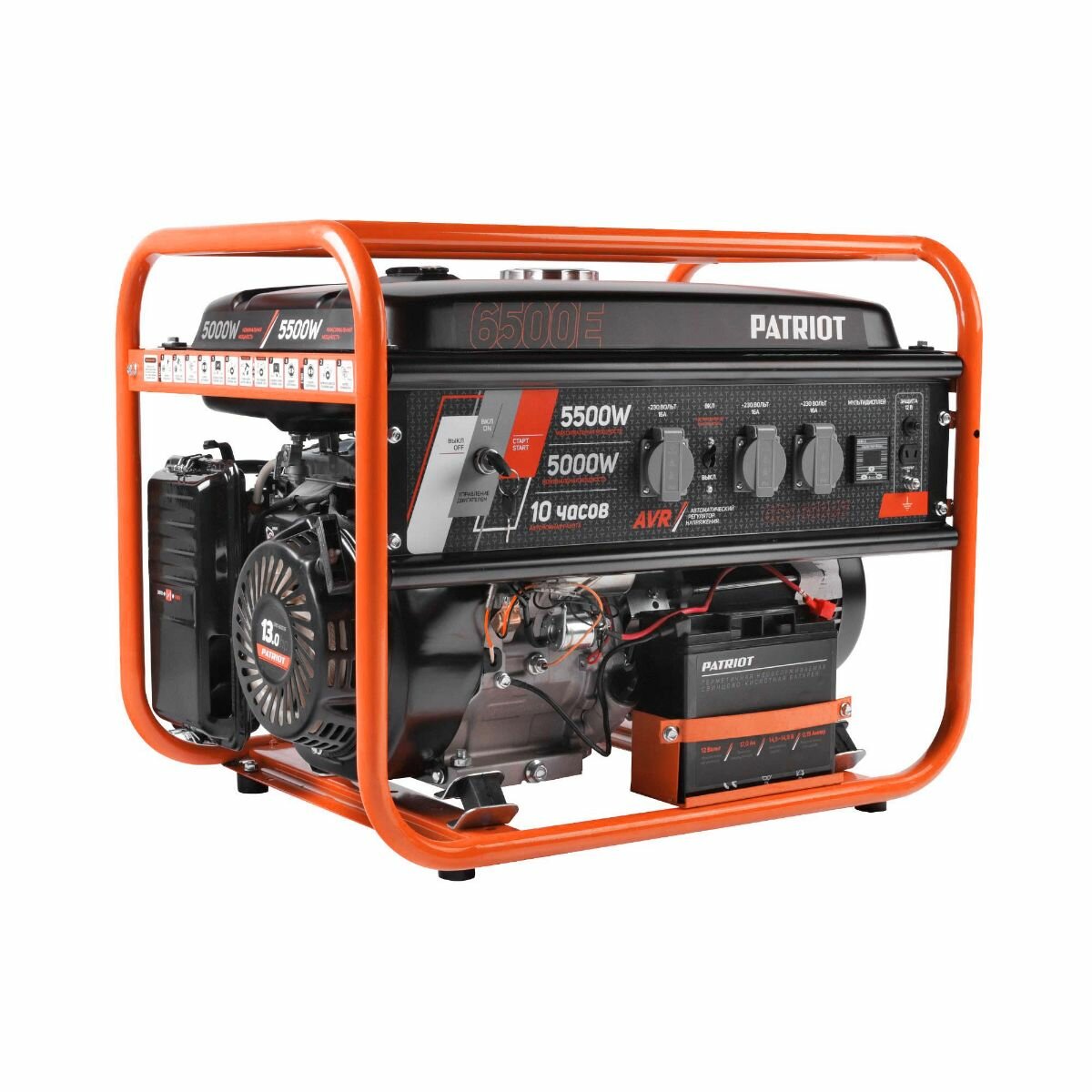 фото Генератор бензиновый PATRIOT GRS 6500 E
