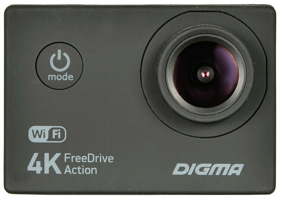 Автомобильный видеорегистратор Digma FreeDrive Action 4K WiFi