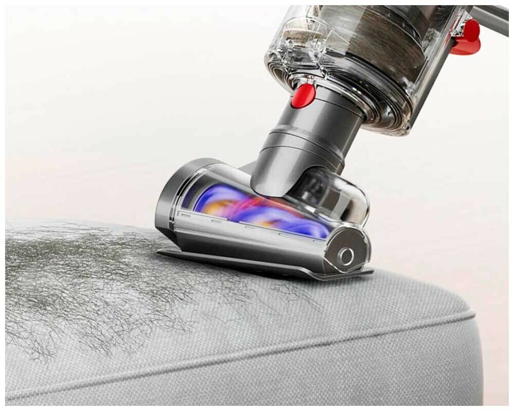 Пылесос Dyson V12s Detect slim submarine (SV46) IN, yellow/nickel - фото №5