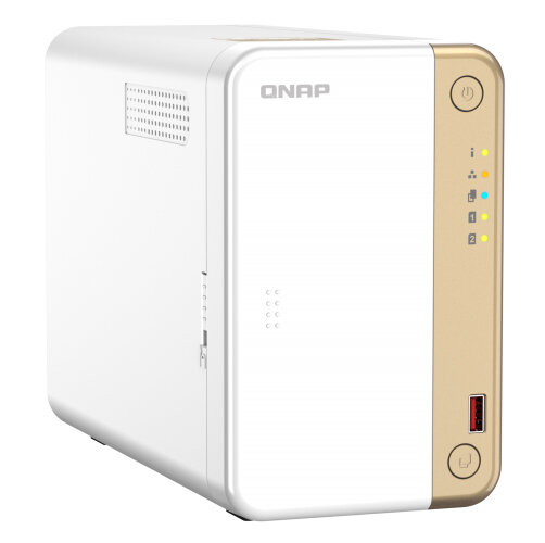 ABC Сетевое хранилище данных (NAS) QNAP TS-262-4G для 2xM2 2x35/25 SATA HDD (HDMI USB32 LAN)