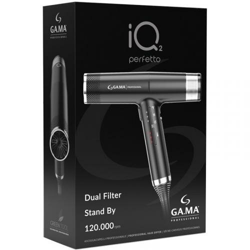 фото Электрофен Ga.Ma IQ2 Perfetto Обновленная топовая модель, черный, 1600 Вт