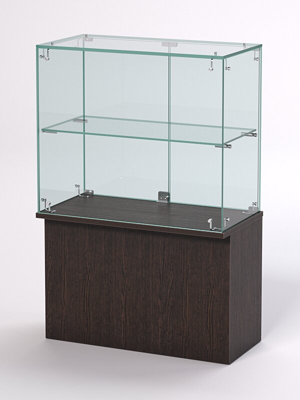 фото Прилавок "вейп" №3 правосторонний, Дуб Венге 60 x 30 x 90 см