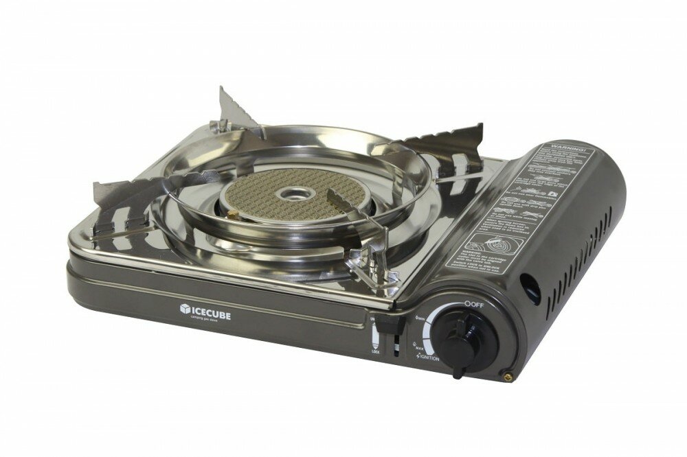 фото Плита газовая керамик ICE CUBE GS-3500 Ceramic, 1.51 кВт, 110 г/ч