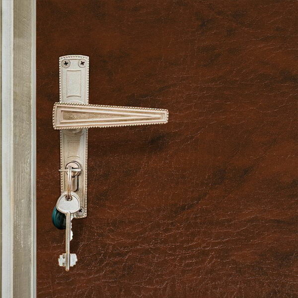 Комплект для обивки дверей 110 x 205 см: иск. кожа поролон 3 мм гвозди коричневый 