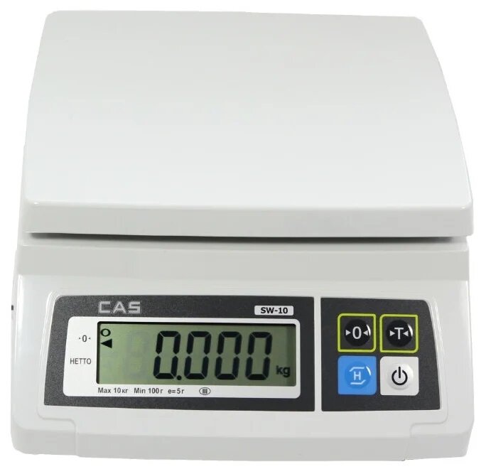 Весы фасовочные CAS SW (10, арт. 1A0SW4103GCI0501)