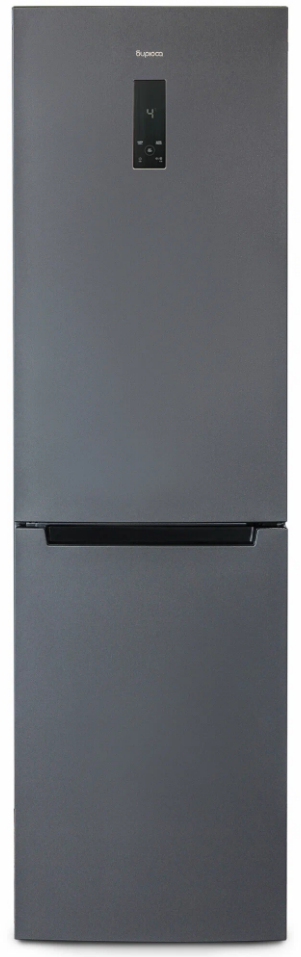 Двухкамерный холодильник с нижней морозильной камерой с системой Full No Frost с дисплеем на двери Бирюса W980NF