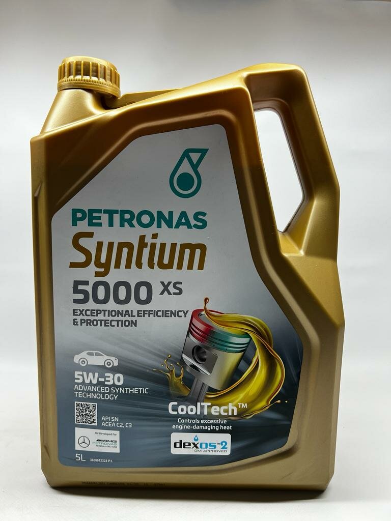 PETRONAS Syntium XS 5W-30 5L - синтетическое моторное масло