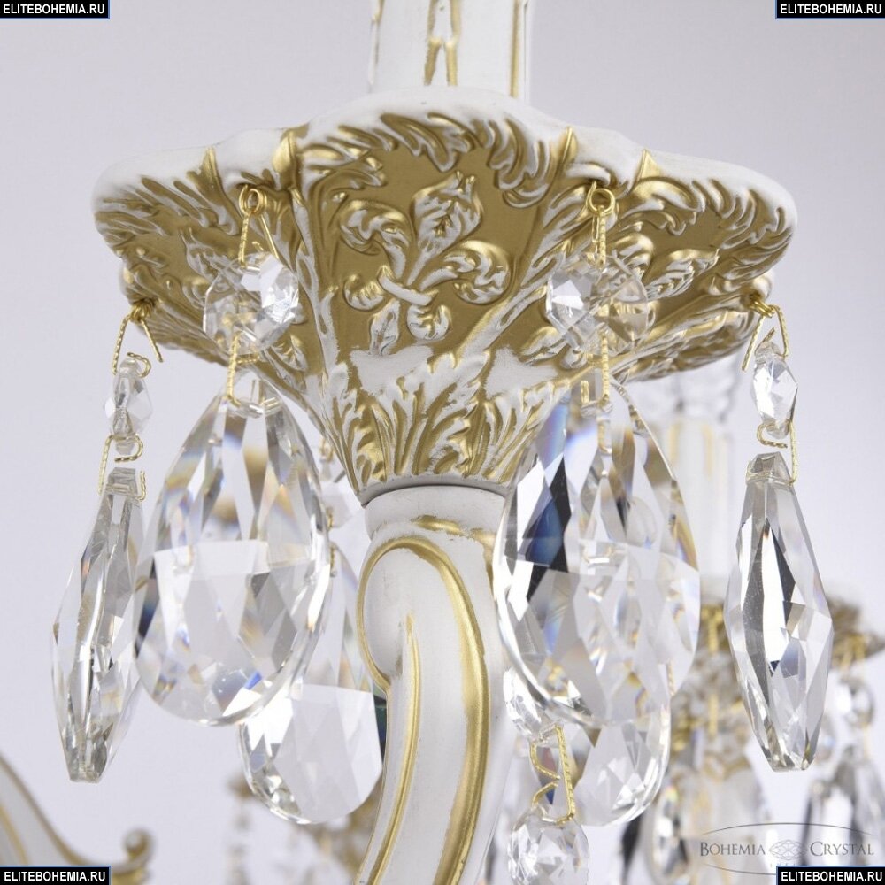 Подвесная люстра Bohemia Ivele Crystal AL7801 AL78101/10/300 B WMG - фото №7