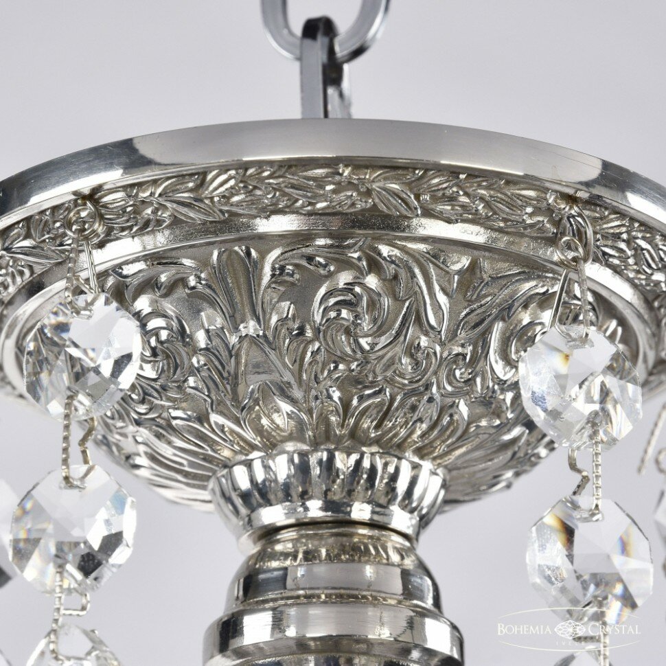 Подвесной светильник Bohemia Ivele Crystal Florence 71102/5/125 A Ni - фото №3