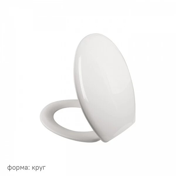 фото Сиденье д/унитаза IDDIS белое 061 (полипропилен)