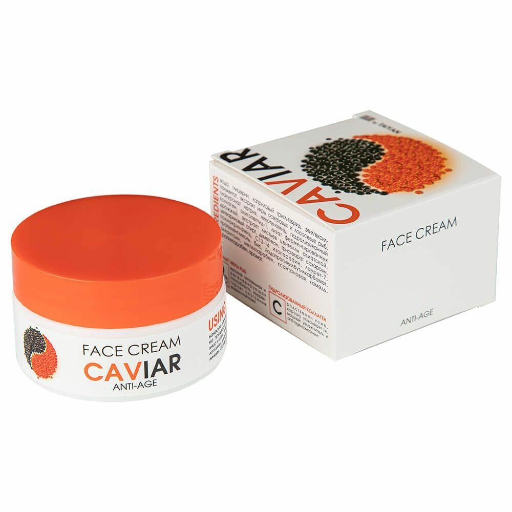 Крем против морщин с экстрактом икры Caviar Anti-Age Face Cream, 50 гр