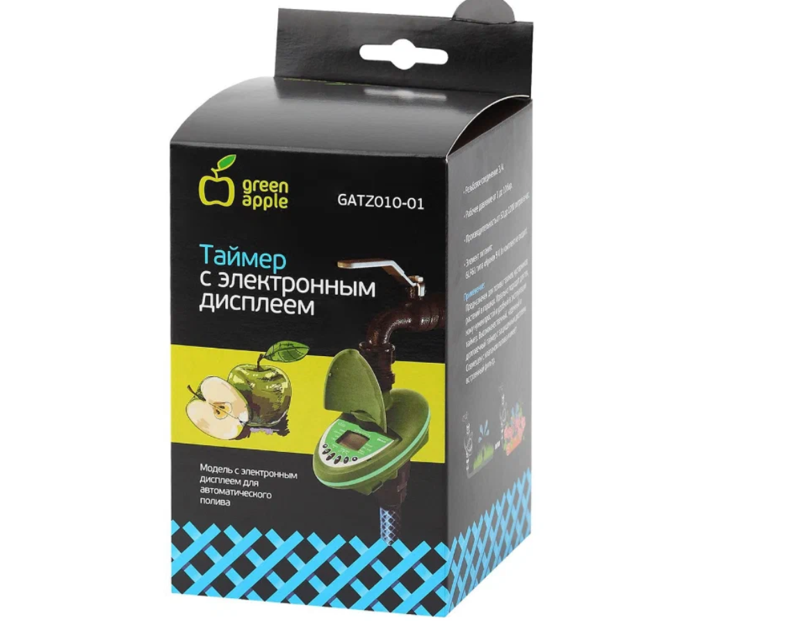 GREEN APPLE GATZ01001 Таймер с ЖК дисплеем Б0039038 - фотография № 2