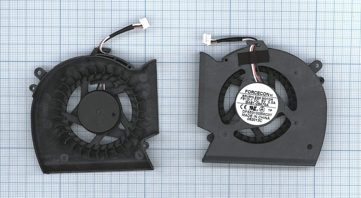 Вентилятор (кулер) для Samsung R540-JT02 (3-pin)