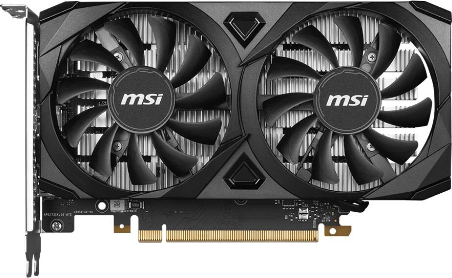 Видеокарта MSI PCI-E 4.0 RTX 3050 VENTUS 2X 6G OC NVIDIA GeForce RTX 3050 6Gb 128bit GDDR6 149214000