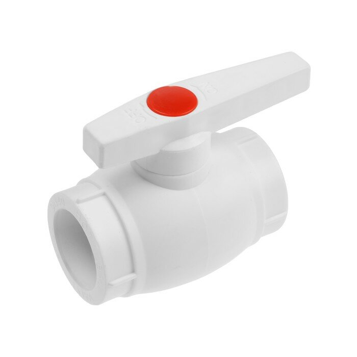 фото Кран шаровой ZEIN, полипропиленовый, d=40 мм