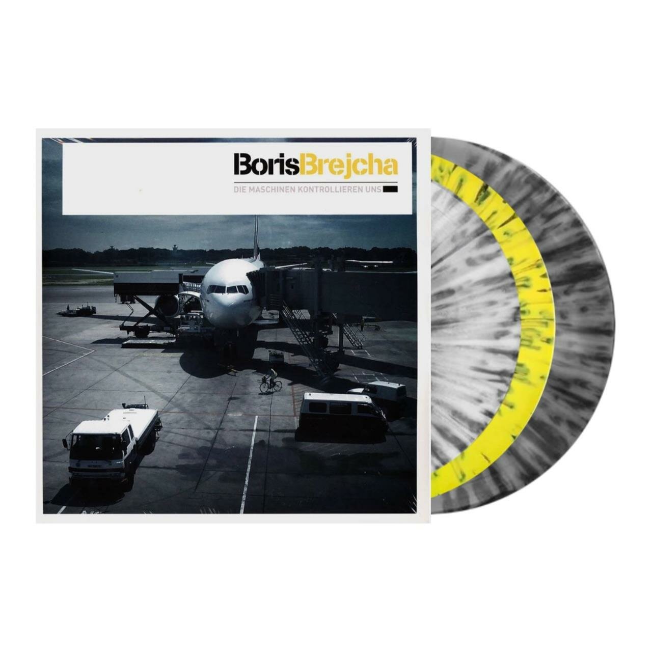Виниловая пластинка Boris Brejcha - Die Maschinen Kontrollieren Uns (White/Yellow/Grey Splatter)