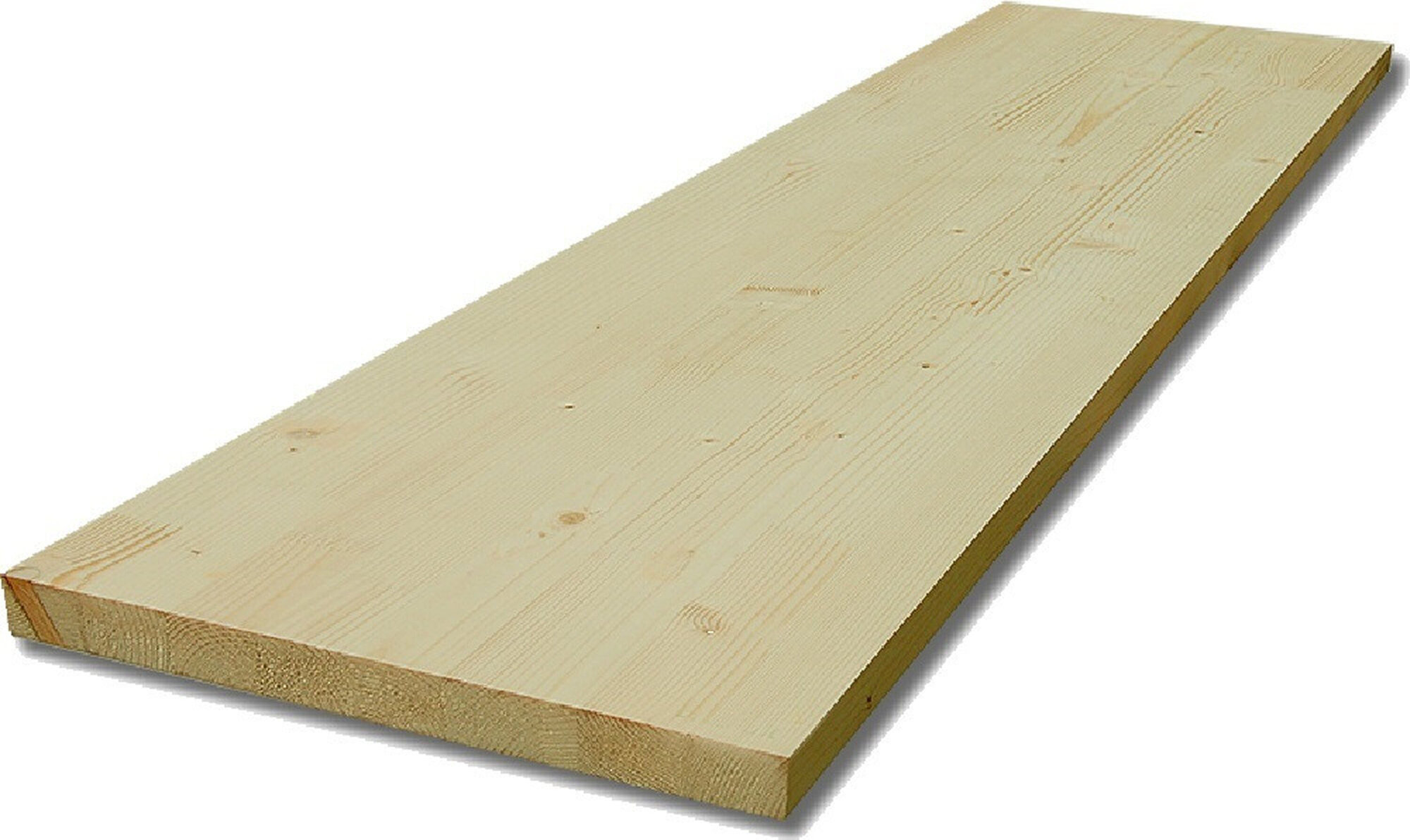 фото Мебельный щит 600х200х18 мм ель сорт АB