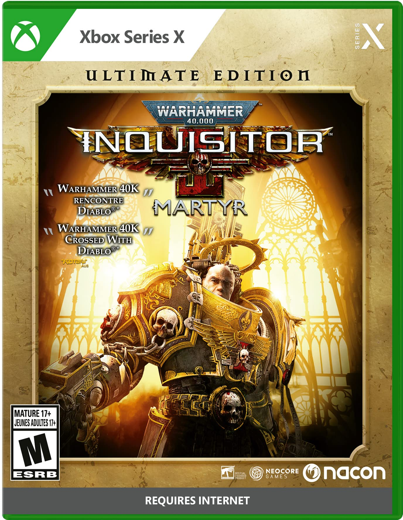 Игра Warhammer 40000: Inquisitor Martyr Ultimate Edition цифровой ключ для Xbox One/Series X|S Русский язык Аргентина