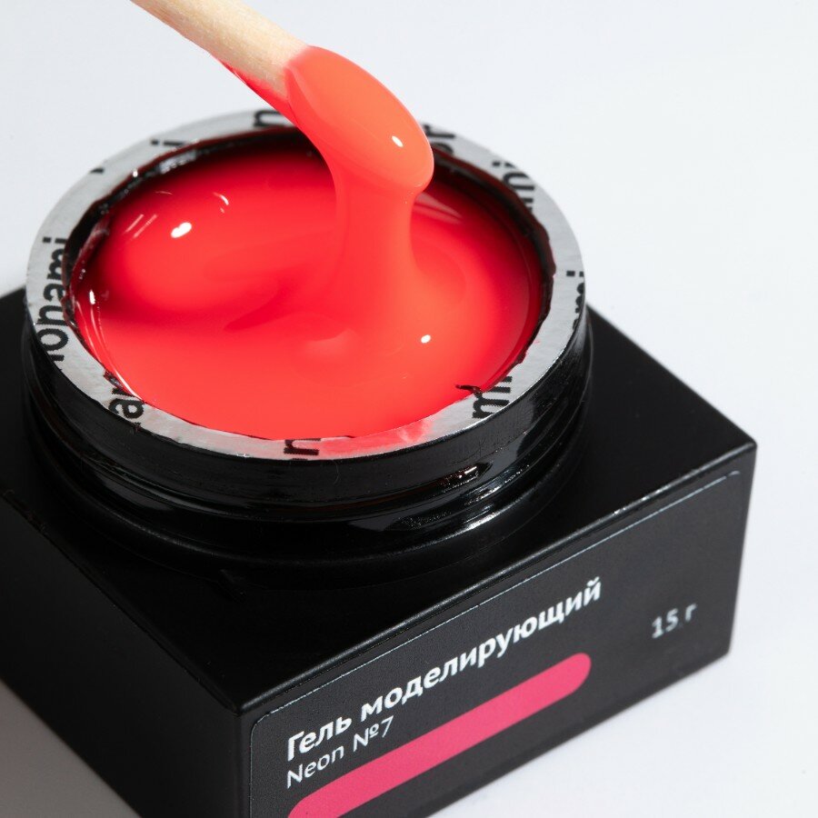 Гель для наращивания Monami Smart Neon №7 Арбуз, 15 г