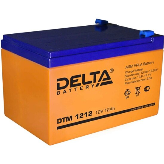 Аккумуляторная батарея DELTA Battery DTM 1212 12В 12 А·ч