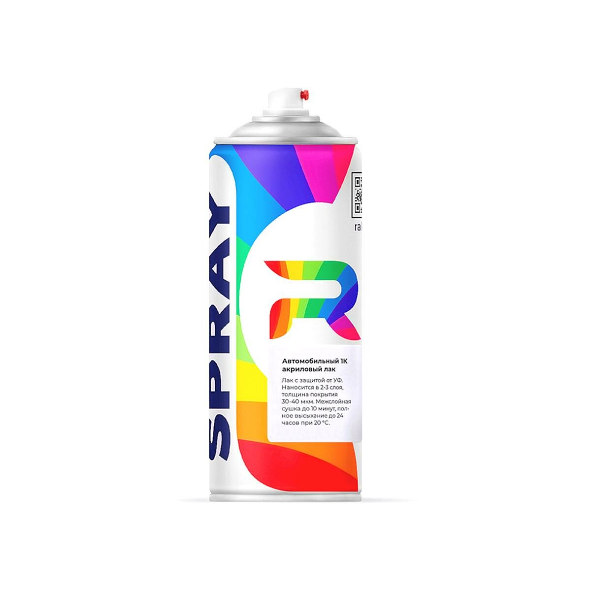 фото Прозрачный акриловый лак RAL1 Clearcoat 1K аэрозоль 520 мл.