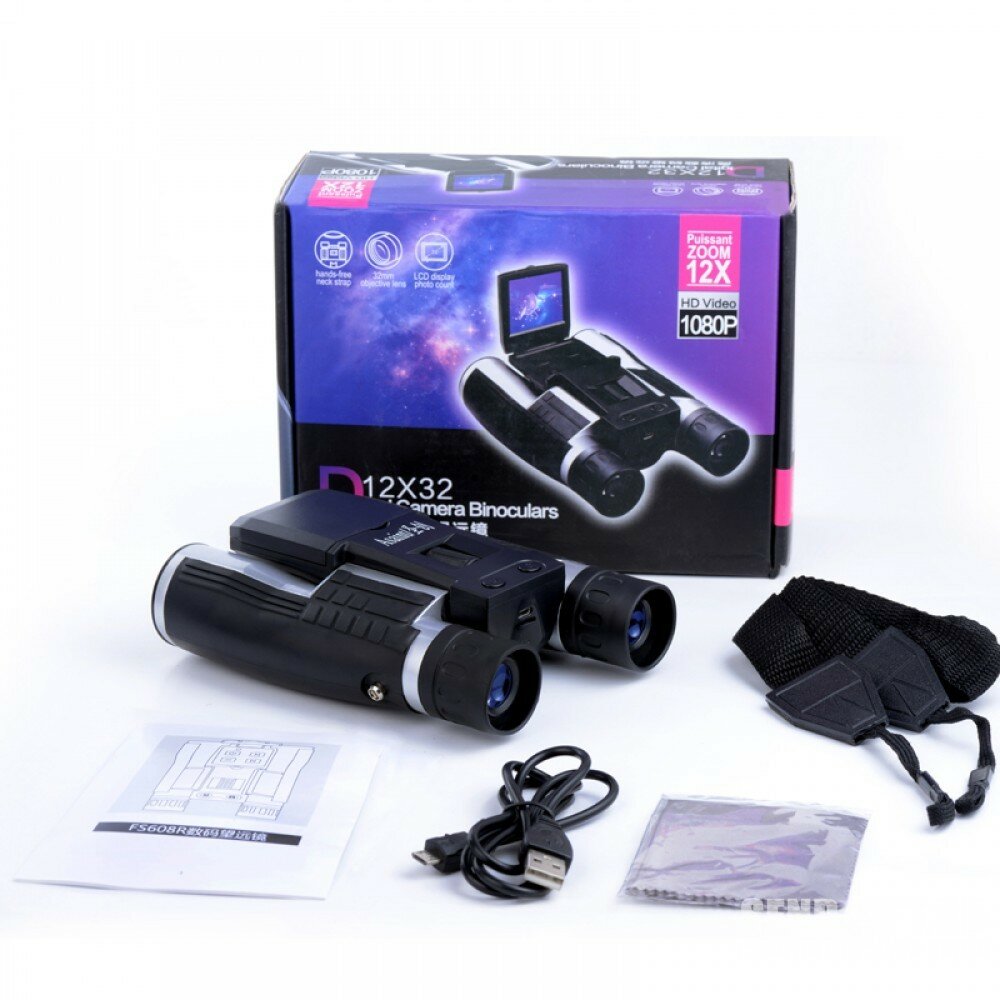 Цифровой бинокль Digital Camera Binoculars 12 Х 32