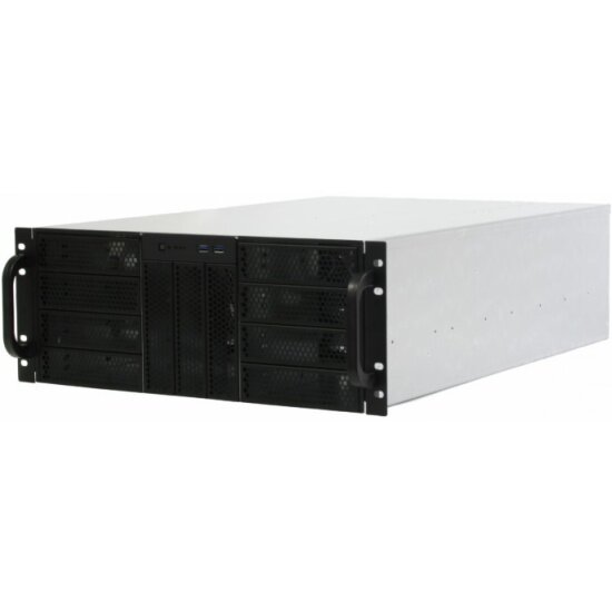 Procase Корпус Корпус 4U server case11x5.25+0HDD черный без блока питания глубина 450мм MB ATX 12"x96" RE411-D11H0-A-45