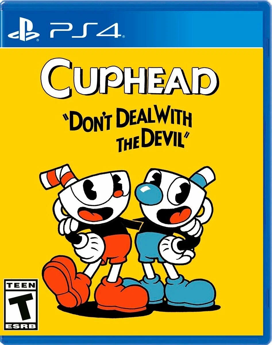 Игра Cuphead Standard Edition (PlayStation 4 Русские субтитры и интерфейс)