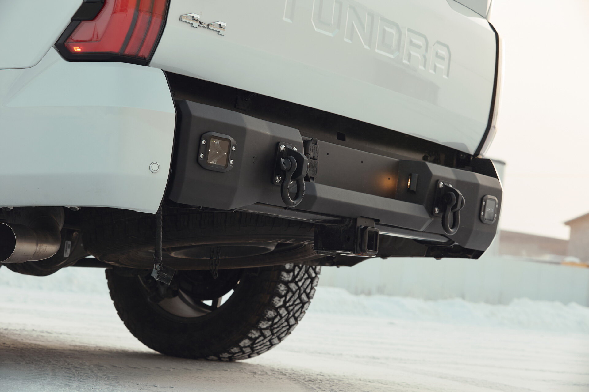 Задний силовой бампер BMS PRO Line для Toyota Tundra 2022-2023