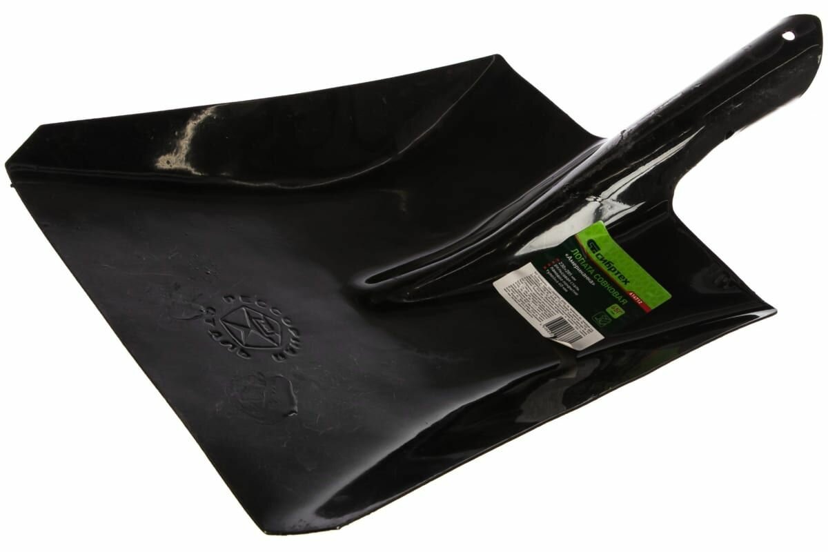 фото Совковая лопата американка, рельсовая сталь, без черенка СИБРТЕХ