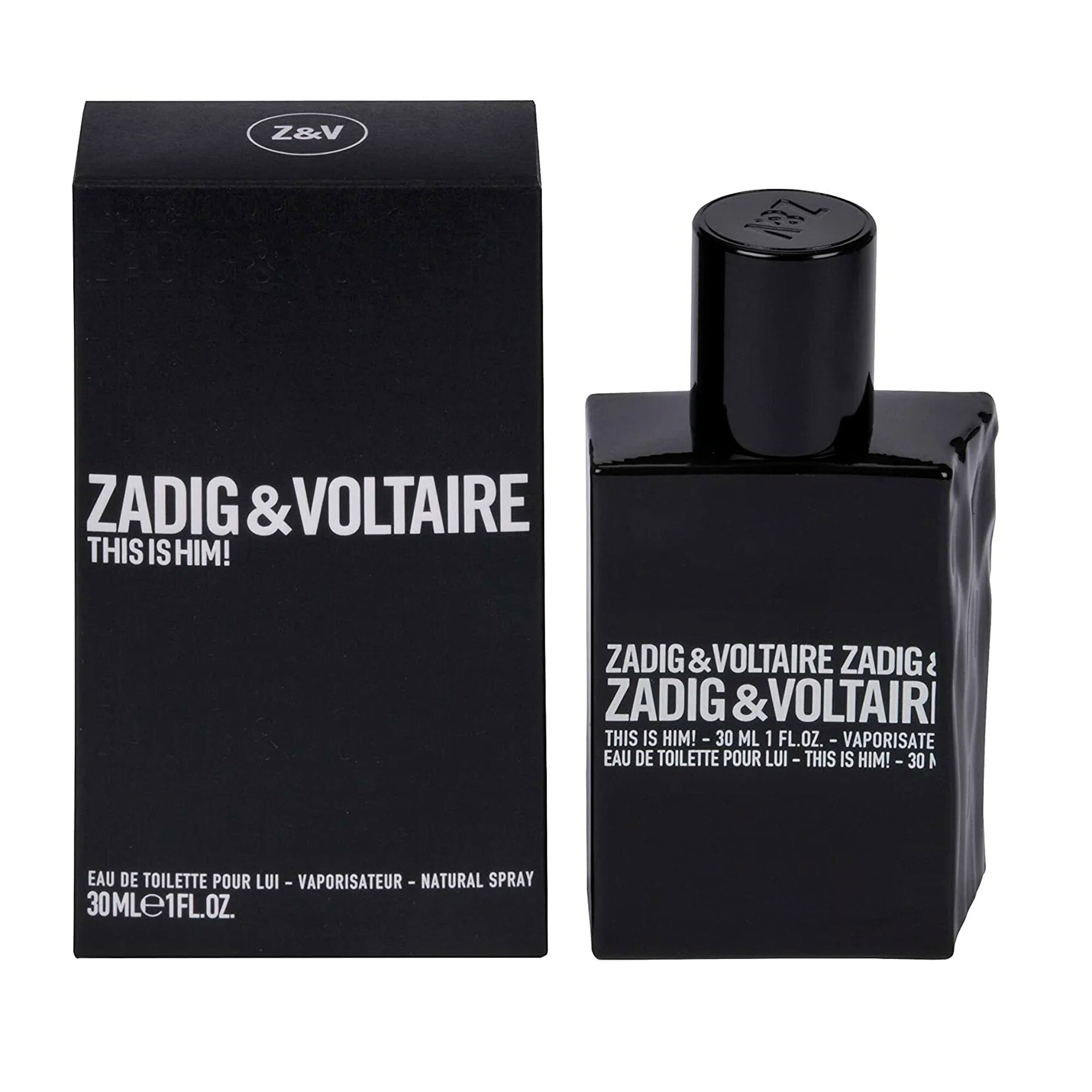 Zadig & Voltaire This is Him туалетная вода 30 мл для мужчин