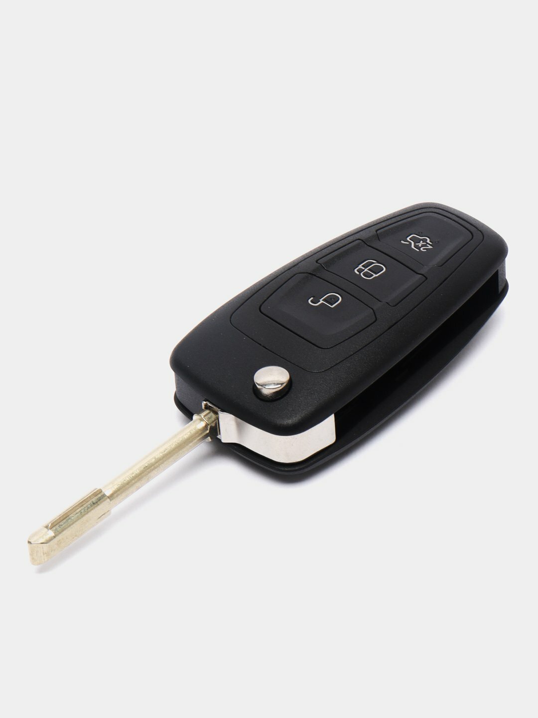 Ключ / корпус ключа / для FORD Форд / Focus / фокус / Fiesta/ Фиеста / Mondeo / Мондео Цвет Белый