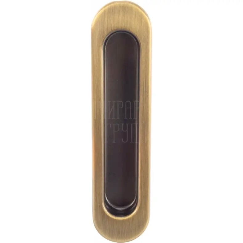 Ручки для раздвижных дверей ренц INSDH 401 античная бронза
