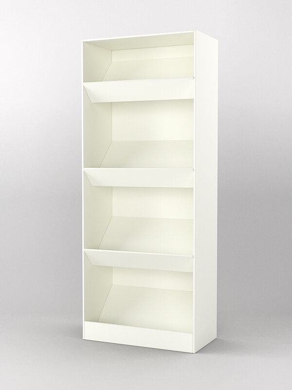 фото Стеллаж для тканей №1, Белый 97 x 50 x 240 см