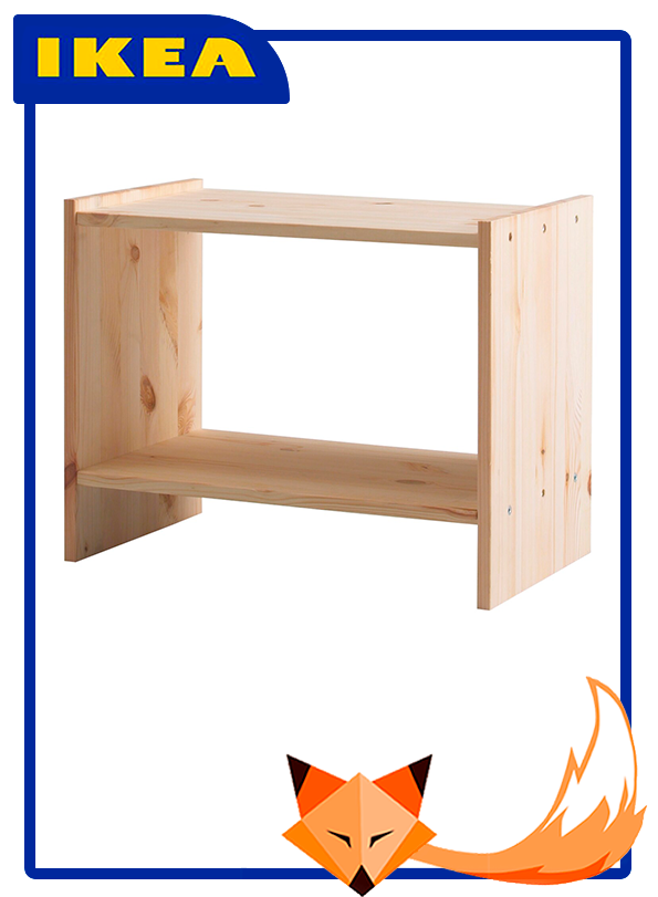 фото Тумба IKEA Rast, из массива сосны (Икеа Раст)