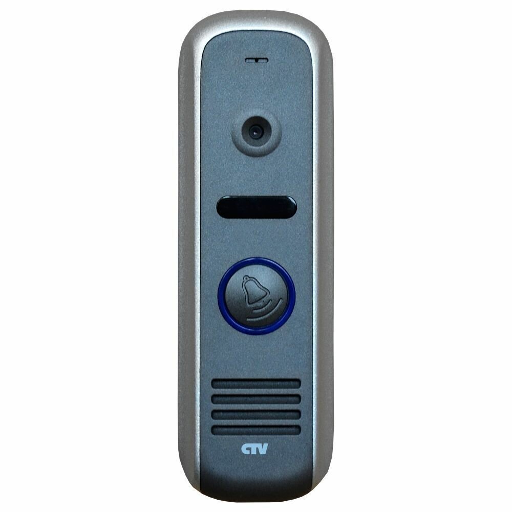 Вызывная панель видеодомофона CTV-D4000S (Графит), Видеокамера 2Mp FULL HD, обзор 150 градусов. ИК-подсветка. Встроенный БУЗ. Антивандальный корпус, -40.+50С