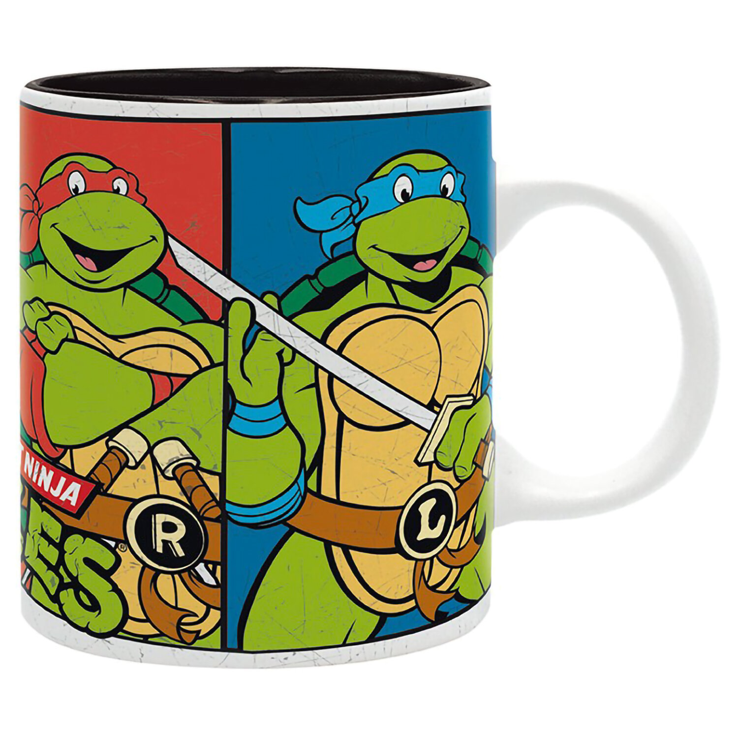 фото Кружка керамическая TMNT Mug 320 мл Colorful portraits subli x2 ABYMUGA163