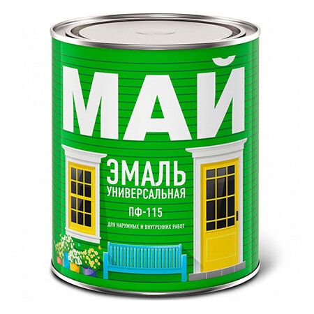 фото МАЙ ПФ-115 эмаль, синяя (0,8кг)