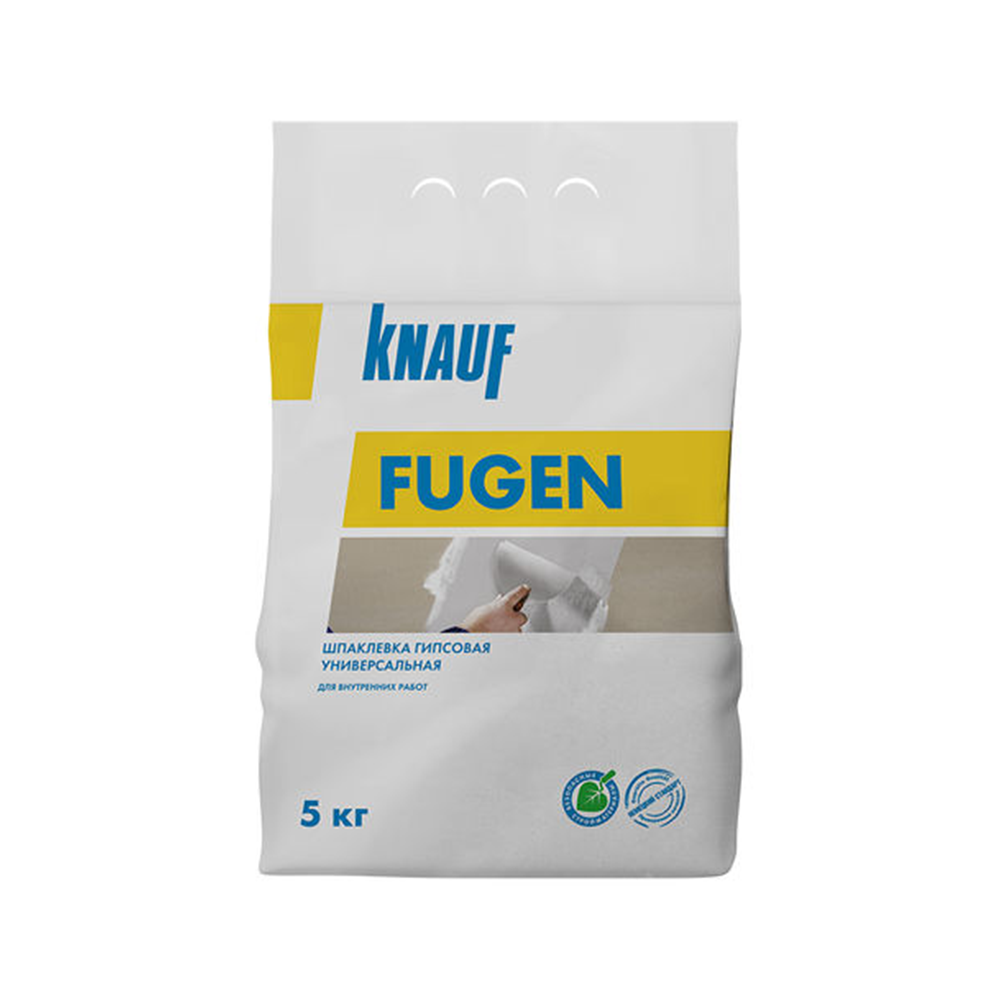 фото KNAUF FUGEN шпаклевка гипсовая универсальная для внутренних работ 5 кг