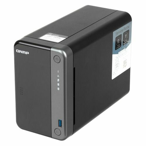 Сетевое хранилище NAS Qnap Original TS-253D-4G 2-bay настольный Celeron J4125