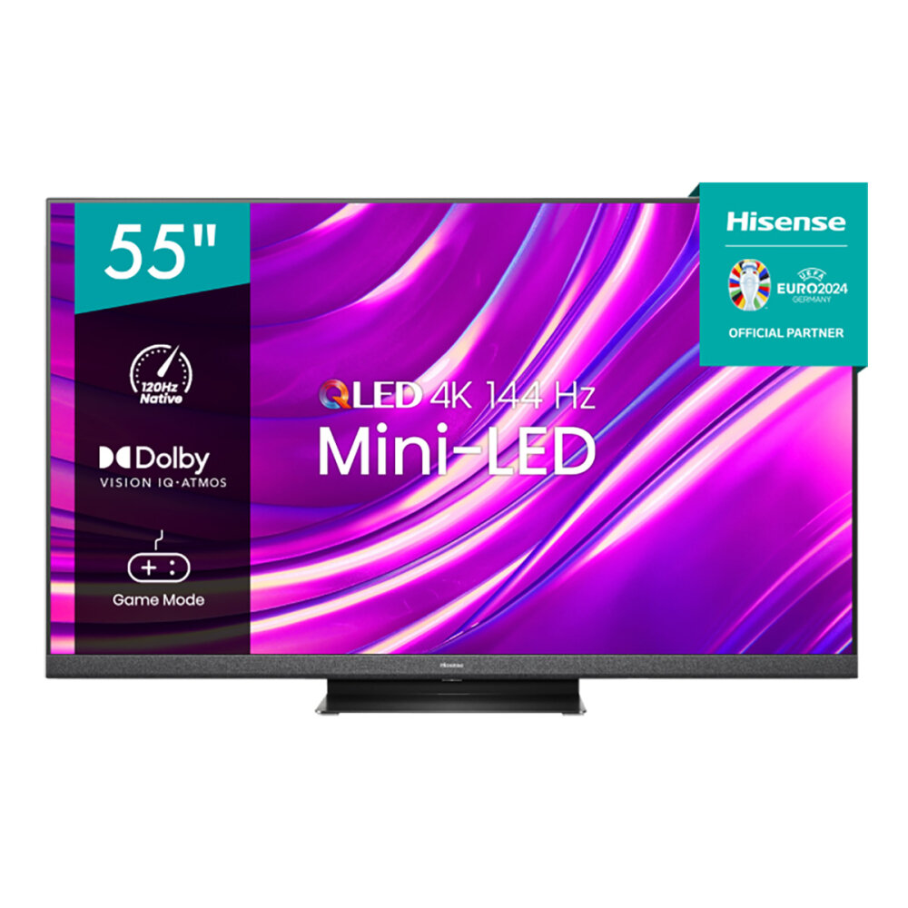 ЖК-телевизор Hisense 55U8HQ, 55", Black