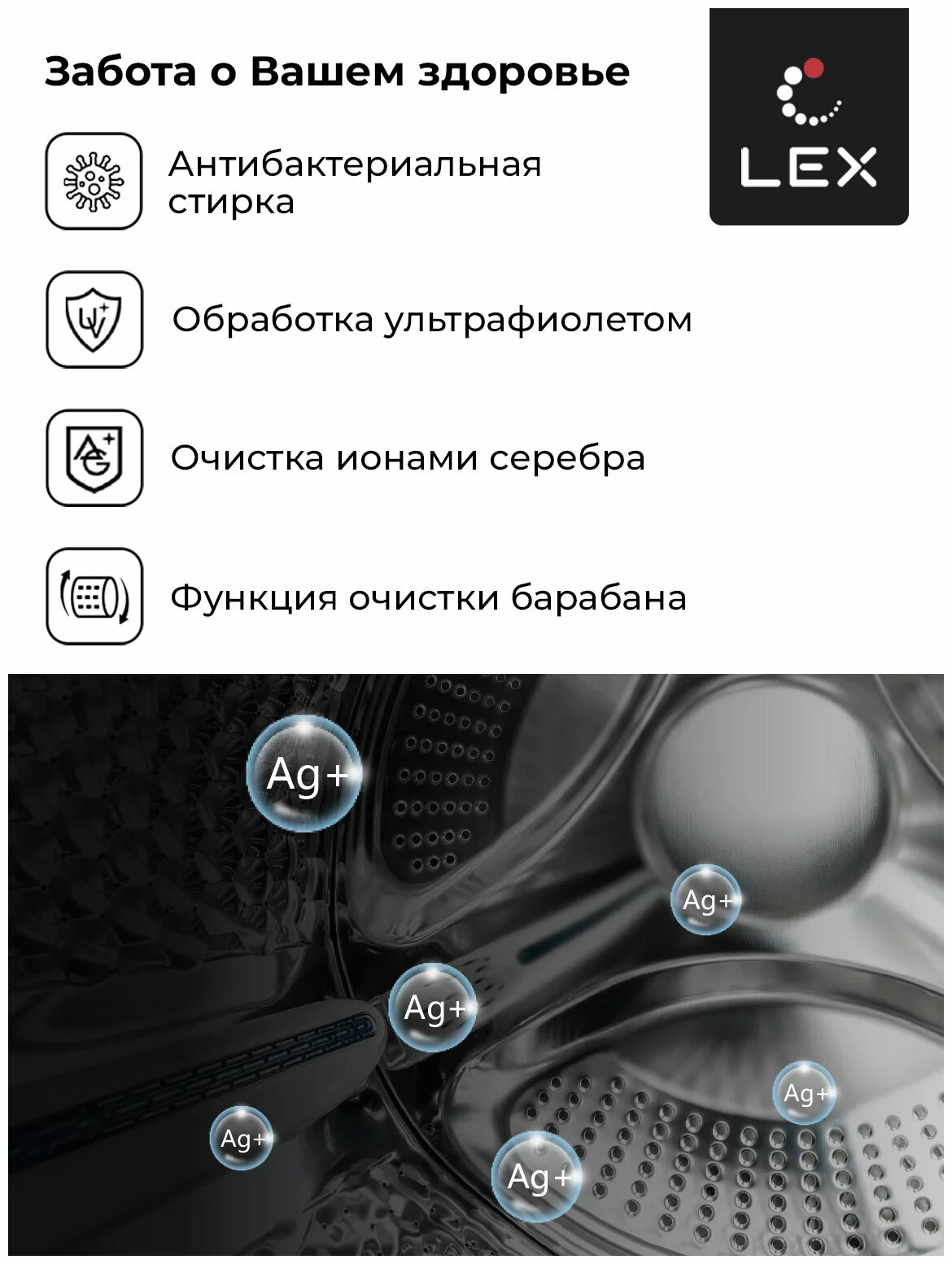 Стиральная машина с сушкой LEX LWM10714LuxIDD - фотография № 7