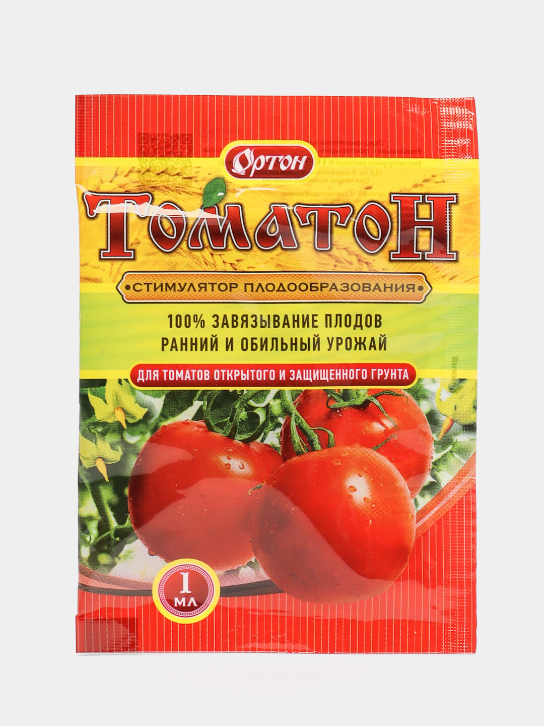 Томатон 1 мл стимулятор роста плодообразования для томатов - помидор Ортон