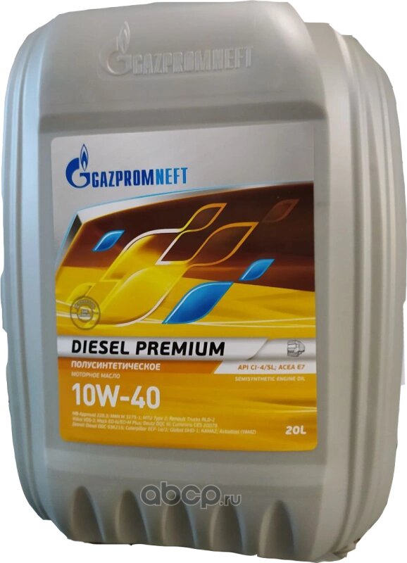 Синтетическое моторное масло Газпромнефть Diesel Premium 10W-40