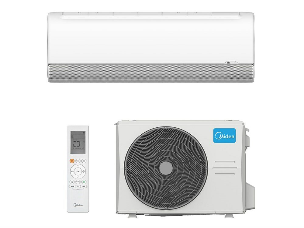 Midea Бытовой кондиционер Midea MSFA2-09N8D6-I/MSFA1-09N8D6-O Белый - фотография № 1