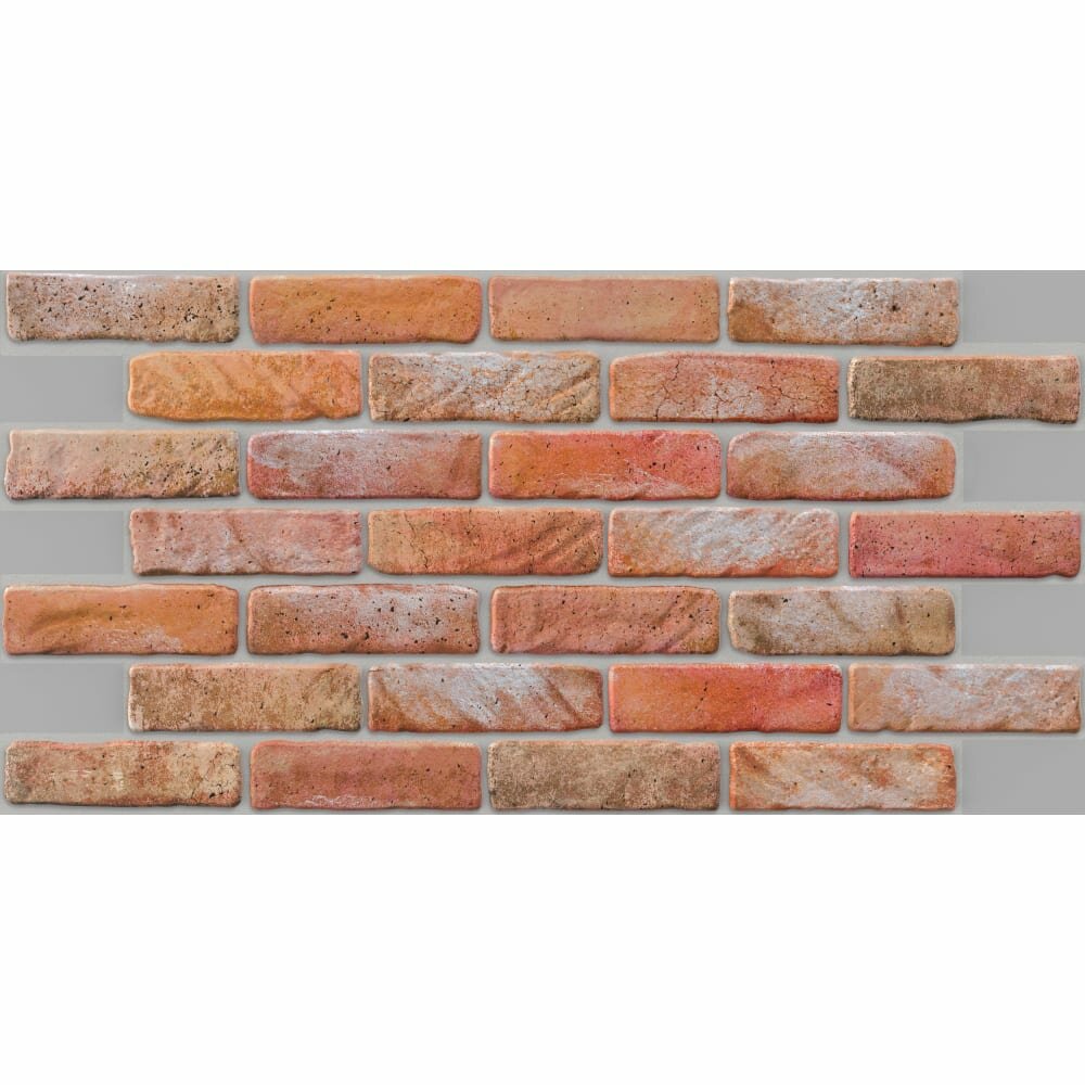 фото ПВХ панель Регул кирпич старый красный