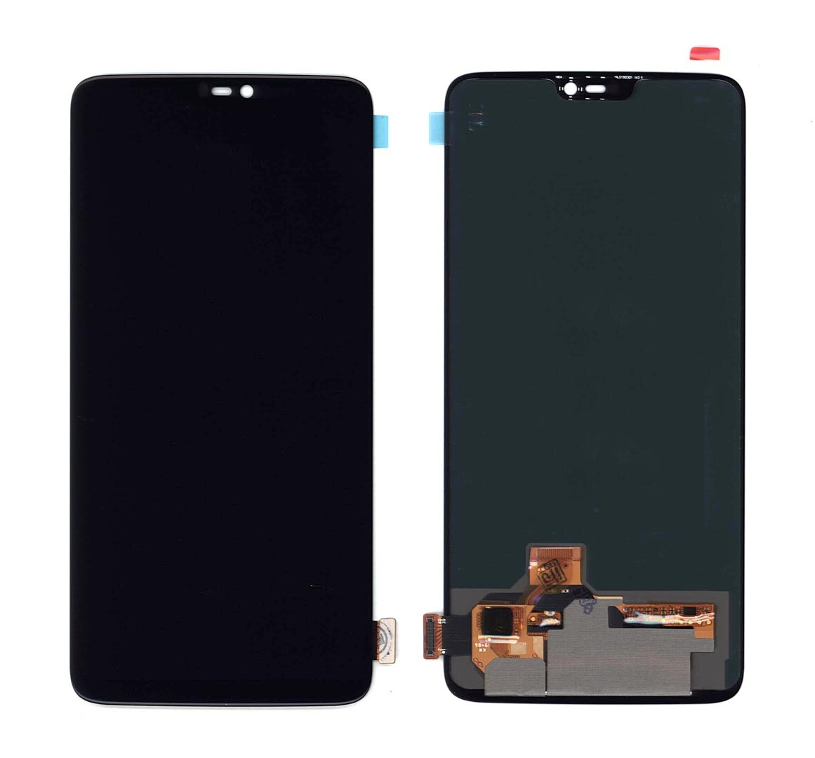 Модуль (матрица + тачскрин) для OnePlus 6 OLED черный