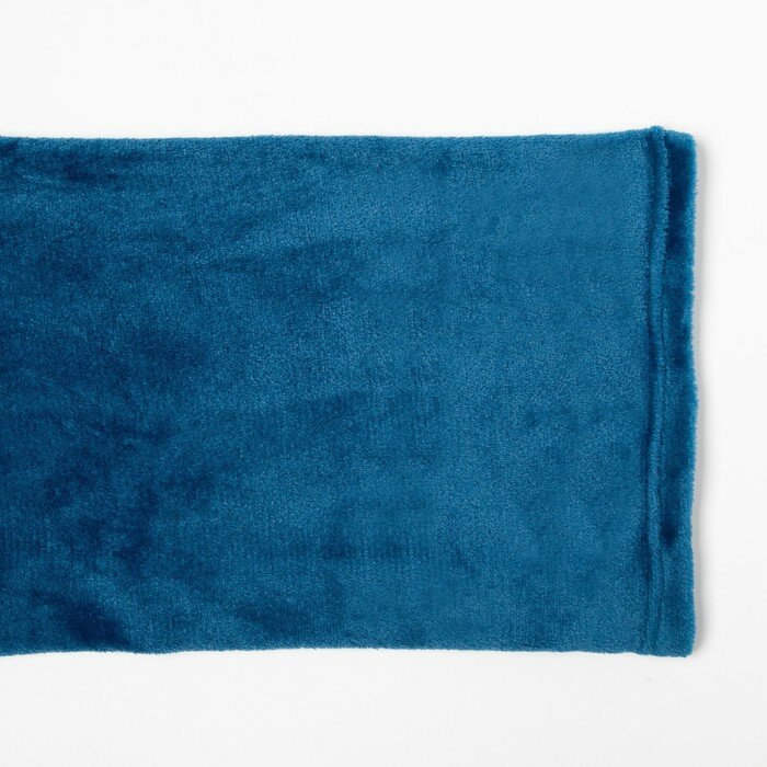 Плед с рукавами "Этель",150*200 см, 30х50 см, синий, 100% п/э - фотография № 3